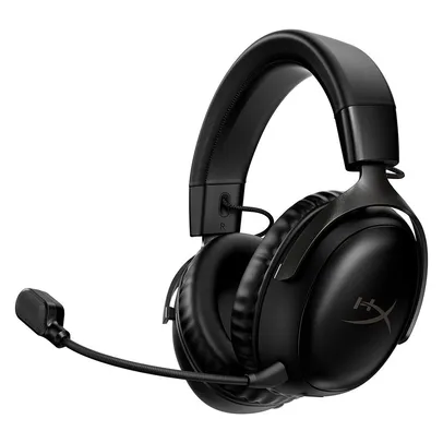 Headset Gamer Sem Fio HyperX Cloud III, Drive 53mm, Wireless, Multi Plataforma, Preto - 77Z45AA