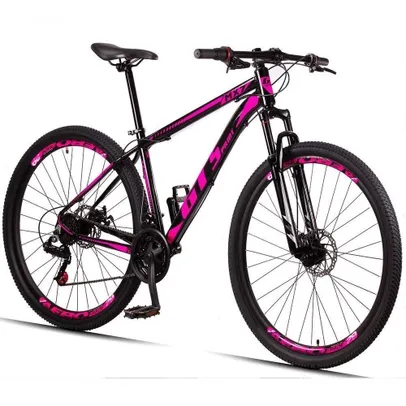 Bicicleta 29 Gt Sprint Mx7 Freio Disco Mtb Preto + Rosa