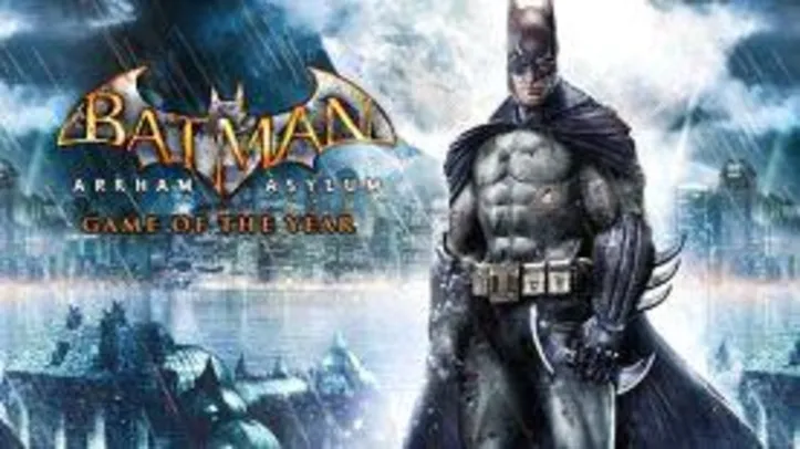 Jogo Batman: Arkham Asylum Game of the Year - PC Game Steam | R$8