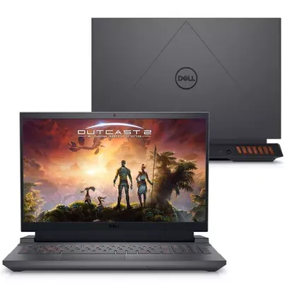 (OURO) Notebook Dell G15-i1300-M10P 13ª Geração, i5, 8GB, 256GB SSD, RTX 3050, Windows 11