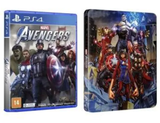 Marvel’s Avengers Steelbook - Ps4 | R$223
