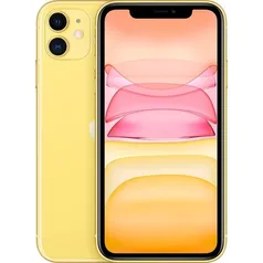 (app) iPhone 11 Apple (64GB) Amarelo Tela 6,1 Câmera 12MP iOS