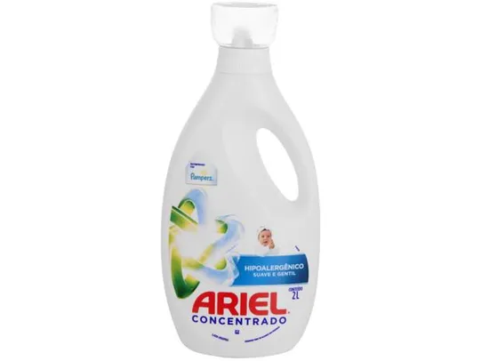 Sabão Líquido Ariel Hipoalergênico - Concentrado 2L | R$14