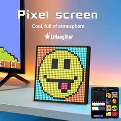 Smart Painel LED Pixel Display para decoração de sala de jogos com APP, RGB Pixel Display, DIY Graffiti Bluetooth App Control Art, - AliExpress