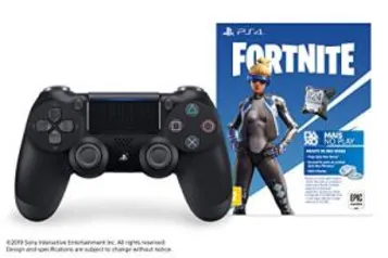 Controle PS4 + Voucher Fortnite