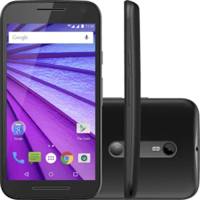 [Submarino] Moto g 3  Dual Chip Android 5.1 Tela 5" 8GB 4G Câmera 13MP - Preto