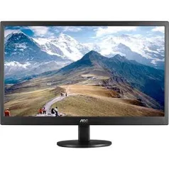 Monitor LED 21,5" Widescreen/Full HD AOC e2270Swn R$496