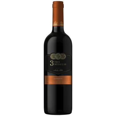 Vinho Chileno TRES MEDALLAS Carmenere/Malbec/Rosé/Merlot garrafa 750ml