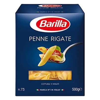 [RECORRENCIA] Macarrão Grano Duro Penne Rigate Barilla 500g