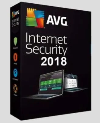 AVG Internet Security 2018 (Licença 1 ANO)