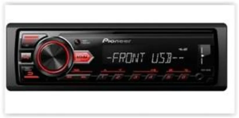 [Submarino] Som Automotivo Media Receiver MVH-88UB Pioneer MP3 AM/FM com Entrada USB  por R$ 154