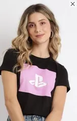 T-SHIRT FEMININA PLAYSTATION R$16