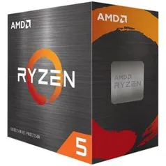 Processador AMD Ryzen 5 5600X 3.7GHz (4.6GHz Turbo), 6-Cores 12-Threads, Cooler Wraith Stealth, AM4,