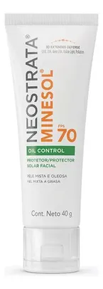 Protetor solar fps70 minesol oil control 40g neostrata sem cor 