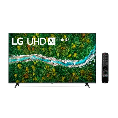 Smart TV Led 55&quot; LG 55up7750 UHD 4k Bluetooth, Wifi, Hdr, Webos 6.0, Inteligência Artificial, G