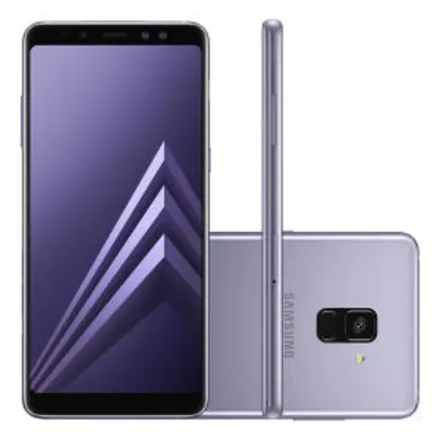 Smartphone Samsung Galaxy A8+ SM-A730FZVKZTO 64GB Ametista Tela 6" Câmera 16MP Android 7.1 - R$ 1853