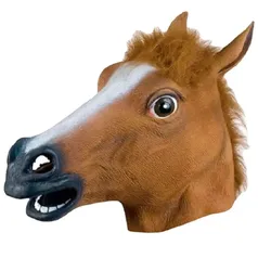 [Pimeira Compra R$4,99] Máscara Cabaça de Cavalo