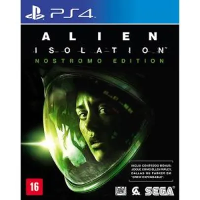 Saindo por R$ 50: Game - Alien Isolation - Nostromo Edition - PS4 - R$49,99 | Pelando