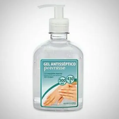 Álcool gel 70% com 500ml - frete grátis para prime