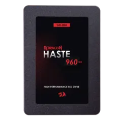 SSD Redragon Haste GD-304, 960GB, Sata III, Leitura 550MBs Gravação 480MBs