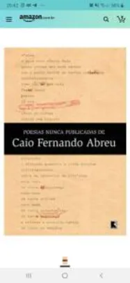 Poesias Nunca Publicadas de Caio Fernando de Abreu