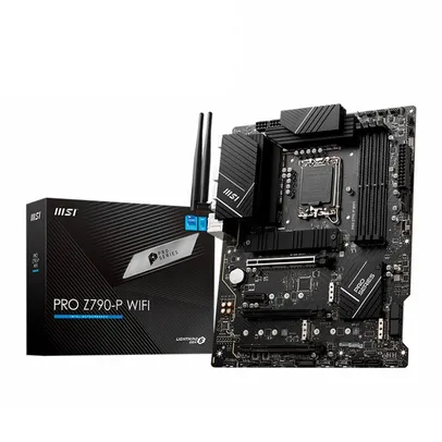 Placa Mae MSI Pro Z790-P Wifi, DDR5, Socket LGA1700, Chipset Intel Z790, PRO-Z790-P-WIFI