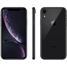 iPhone XR 64GB Preto Tela 6.1” iOS 12 4G 12MP - Apple