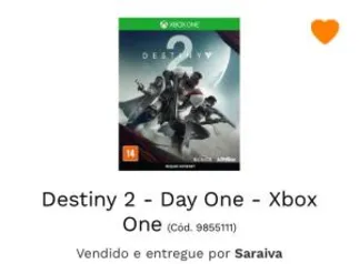 Destiny 2 - Day One - Xbox One - R$60