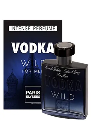 Perfume Importado Paris Elysees Eau De Toilette Masculino Vodka Wild 100ml