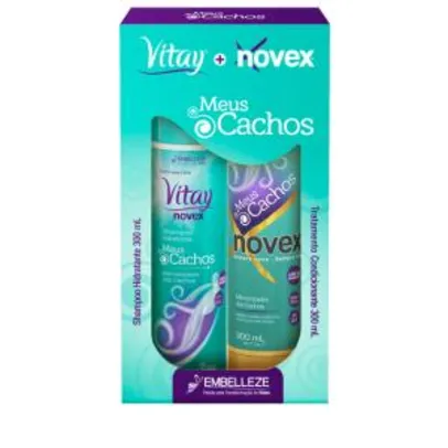Shampoo e Condicionador Novex Meus Cachos KIT | R$ 7