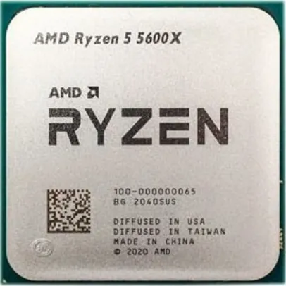 PROCESSADOR AMD RYZEN 5 5600X HEXA-CORE 3.7GHZ (4.6GHZ TURBO) OEM | R$1399