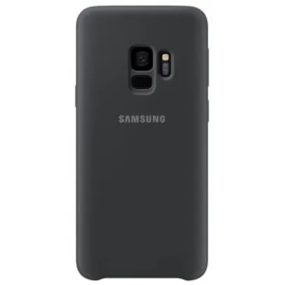 Samsung Capa Silicone Galaxy S9 Preta | R$30