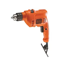 Black Decker Furadeira de Impacto 10mm, Ferramenta Ideal para Trabalhos Pesados, Potência 560W, Modelo TM500, 110V