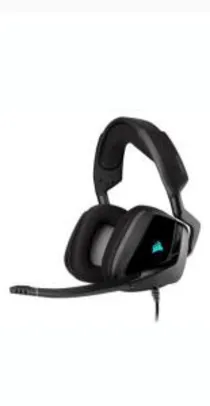 Headset Gamer Corsair Void Elite USB, RGB, Surround 7.1, Drivers 50mm, Carbono - CA-9011203-NA