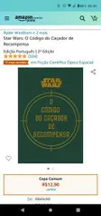 Livro O Código do Caçador de Recompensa - Star Wars | R$13