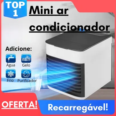 [Moedas/BR] Mini Ar Condicionado Climatizador e Umidificador