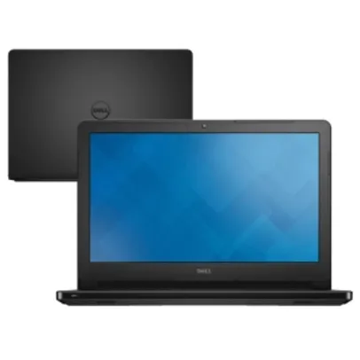 Notebook Dell Inspiron Intel Core I3-5005U 4GB 1TB Linux LED 14" - Preto