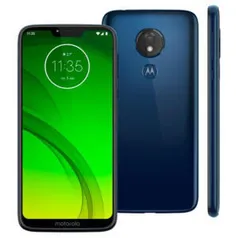 Smartphone Motorola Moto G7 Power Azul Navy 32GB 3GB RAm | R$899