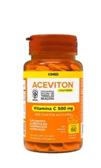 2 X Vitamina C Aceviton 500mg Imunidade 60 Comprimidos