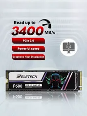 SSD NVME Reletech 1TB P600 - 3400MBS