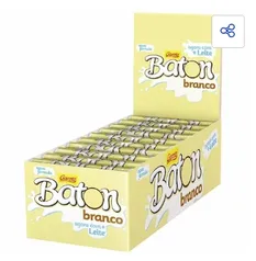 Chocolate Baton Branco 16g - 30 unidades - Garoto