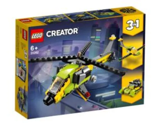 LEGO Creator Aventura de Helicóptero - 114 Peças | R$58