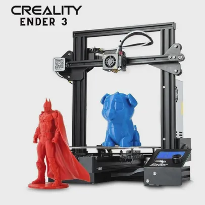 [AME R$1177] Impressora 3D Ender 3 - 32 Bits - Creality