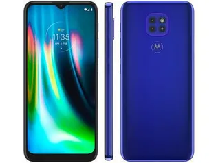 Smartphone Motorola Moto G9 Play 64GB Azul Safira | R$980