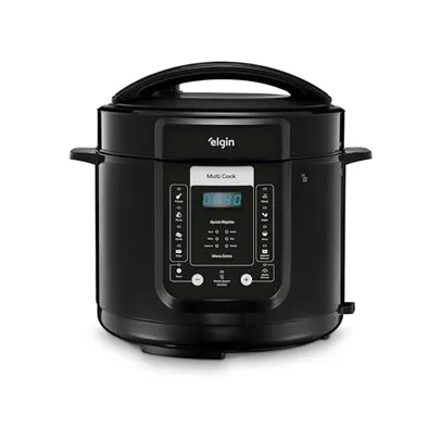 [Com Cupom Missão R$275] Panela de Pressão Digital Elétrica Multi Cook 5 Litros Elgin