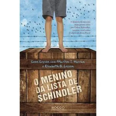Livro - O menino da lista de Schindler - R$9
