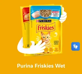 [Nordeste e Sul] Kit Purina Friskies® Wet 170g Grátis 