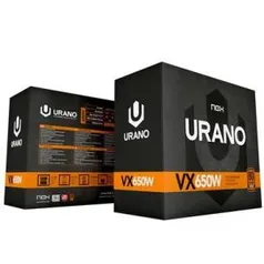 Fonte Nox Urano 650W, 80 Plus Bronze, 230V - NXURVX650BZ | R$ 284