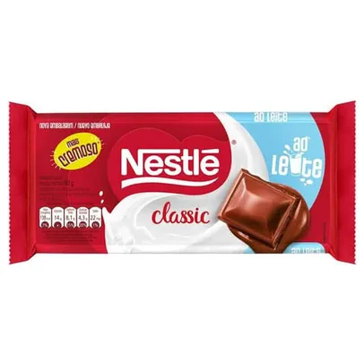 Leve 6 tabletes de chocolate nestle 