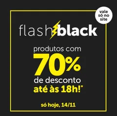 Promoção - produtos com até 70% de desconto até às 18hs!!